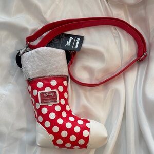 Disney Red and White Polka Dot Kids Boot Bag